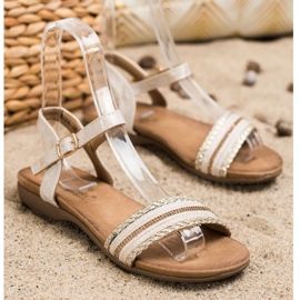 Sandalias doradas de S. BARSKI dorado 3