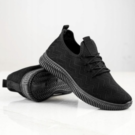 SHELOVET Calzado deportivo calado negro 3