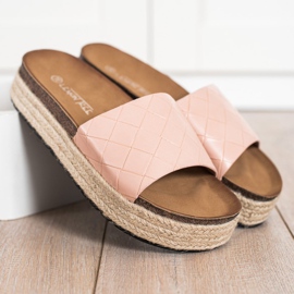 SHELOVET Zapatillas en la plataforma rosado 3