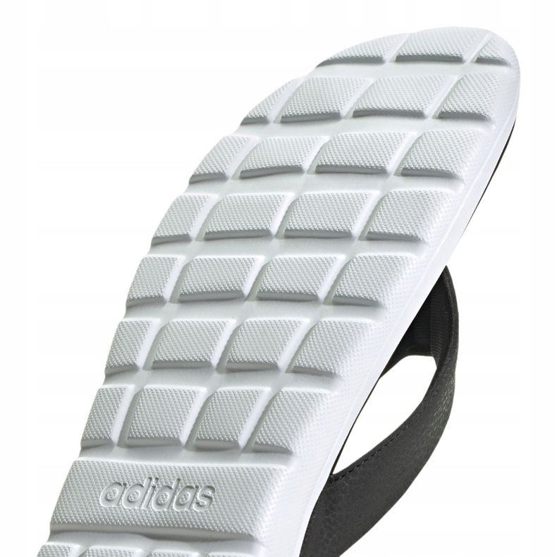 Adidas Hombre Comfort Flip Flop zapatillas negras EG2069 blanco negro 4