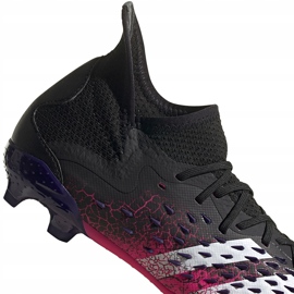 Botas de fútbol adidas Predator Freak.1 Fg Jr FW7528 negro 3