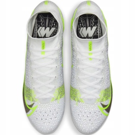 Zapatos de fútbol Nike Mercurial Superfly 8 Elite Fg CV0958 107 blanco 2