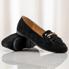 Anesia Paris Mocasines con estilo negro 1 Anesia Paris Mocasines con estilo negro 1