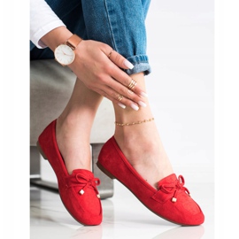 Anesia Paris Mocasines con lazo rojo 2