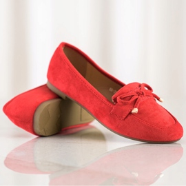 Anesia Paris Mocasines con lazo rojo 1