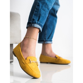 Anesia Paris Mocasines elegantes amarillo 3