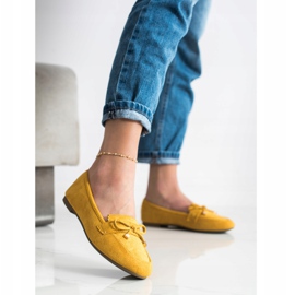 Anesia Paris Mocasines con lazo amarillo 2 Anesia Paris Mocasines con lazo amarillo 2