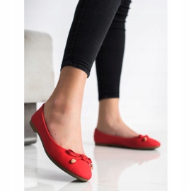 Diamantique Bailarinas rojas clásicas rojo 3