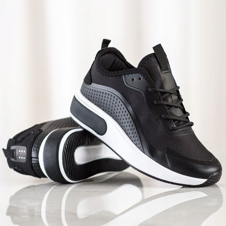 SHELOVET Zapatillas deportivas en la plataforma negro 1