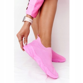 PS1 Zapatos deportivos para mujer Slip-on Pink Yoga Class rosado 2