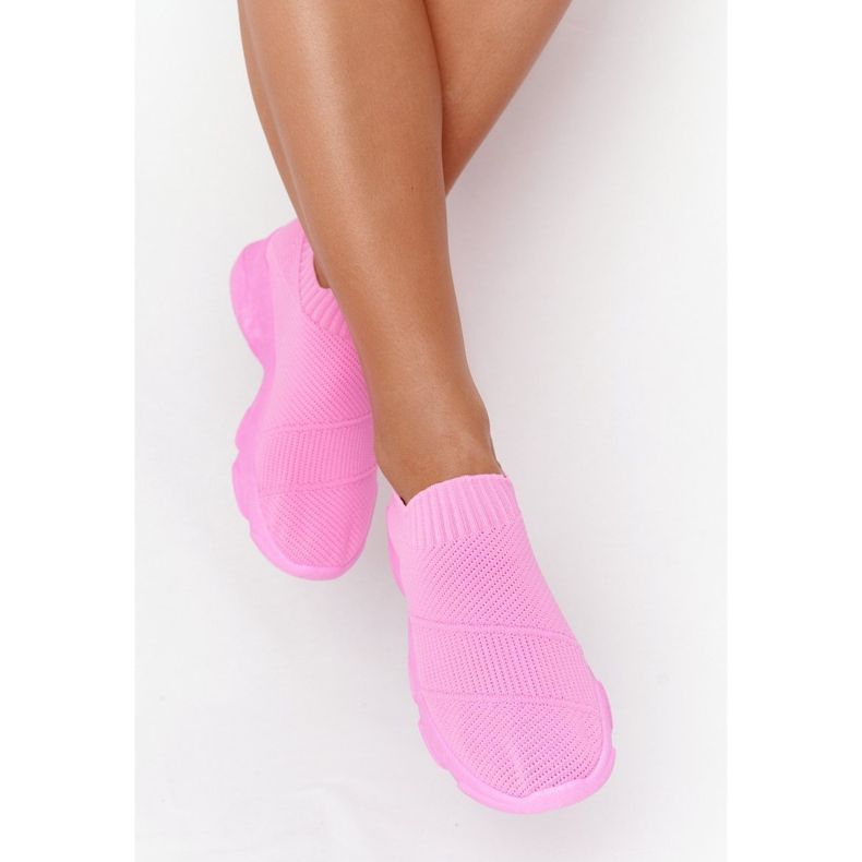 PS1 Zapatos deportivos para mujer Slip-on Pink Yoga Class rosa 1