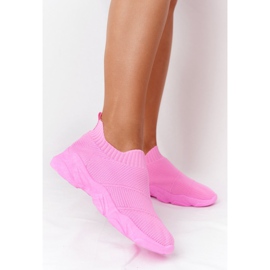 PS1 Zapatos deportivos para mujer Slip-on Pink Yoga Class rosado 3
