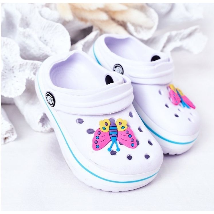 Zapatillas Espuma Infantil Kroks White Lazy Day blanco multicolor 2 Zapatillas Espuma Infantil Kroks White Lazy Day blanco multicolor 2