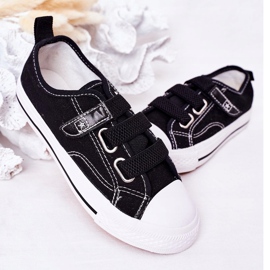 EVE Zapatilla infantil con velcro Vengadores negros 4