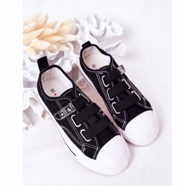 EVE Zapatilla infantil con velcro Vengadores negros 5