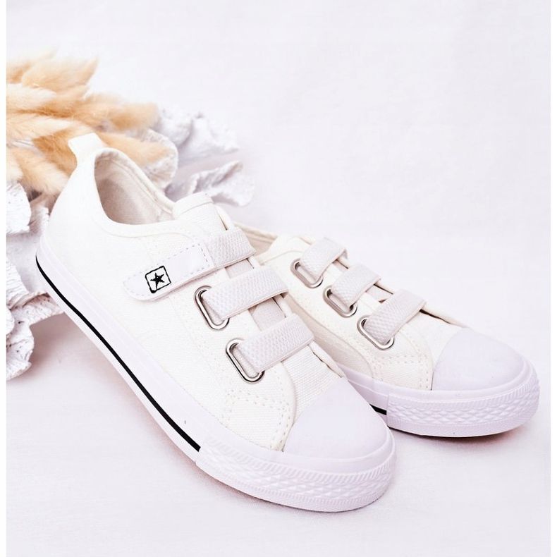 EVE Zapatos deportivos blancos con velcro de los Vengadores para niños 2
