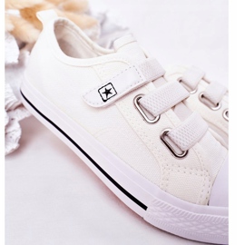 EVE Zapatos deportivos blancos con velcro de los Vengadores para niños 4