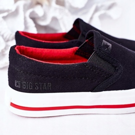 Zapatillas sin cordones Big Star HH374013 negras sin cordones para niños negro 2