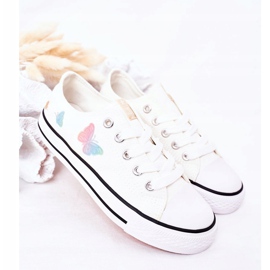 EVE Zapatillas Infantiles Con Mariposas Blancas Cuentos De Hadas blanco 2