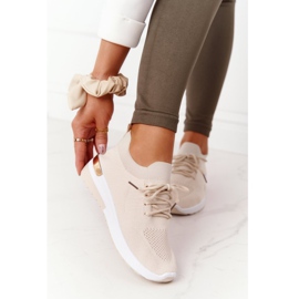 PG1 Zapatillas Deportivas Zapatillas Beige Cuña Adeyla 2