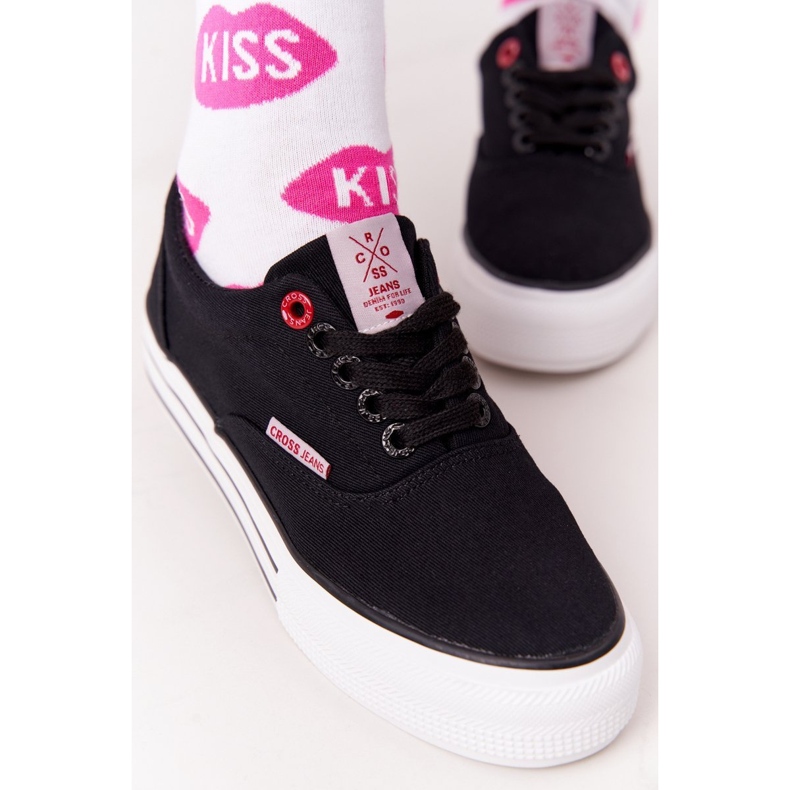 Zapatillas de mujer On The Cross Jeans FF2R4002C Czarme platform negro 1