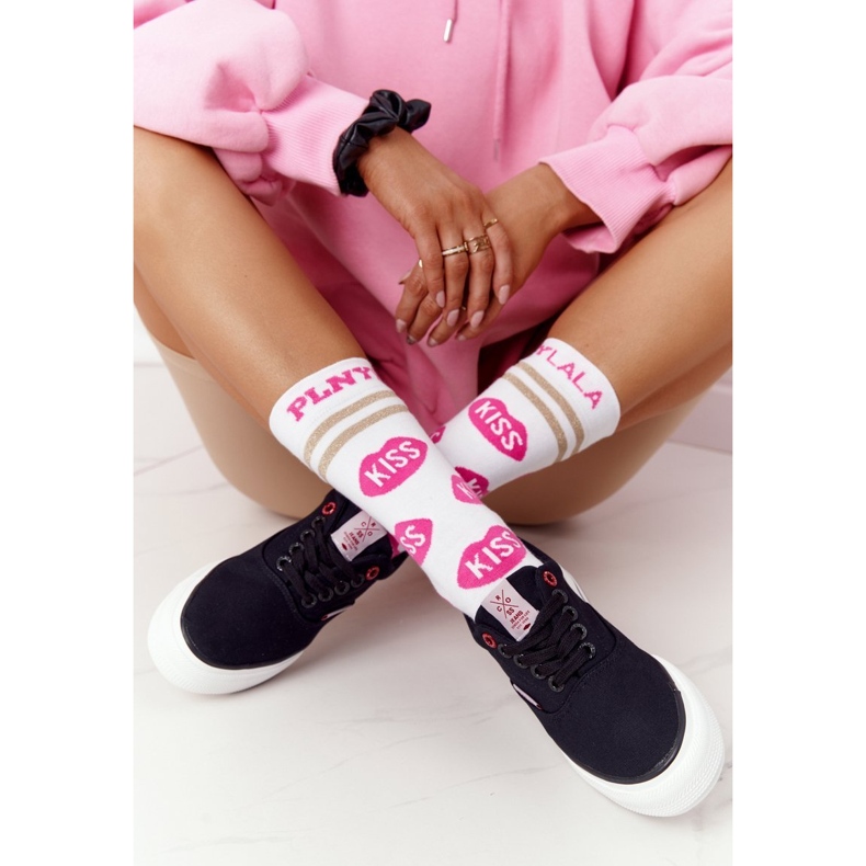 Zapatillas de mujer On The Cross Jeans FF2R4002C Czarme platform negro 2