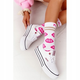 Zapatillas De Mujer En La Plataforma Cross Jeans FF2R4001C Blanco 4