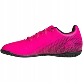 Adidas X Ghosted.4 In Junior botas de fútbol rosas FW6922 rosado rosado 2