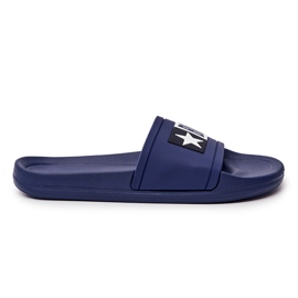 Zapatillas de hombre Big Star DD174701 azul marino 1