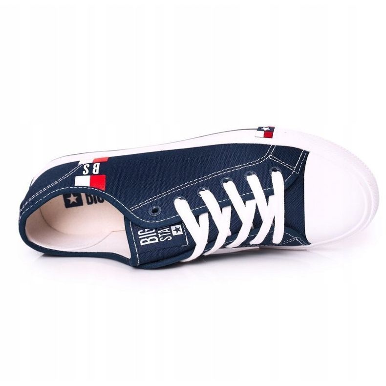 Zapatillas de hombre Big Star HH174326 Azul marino 1