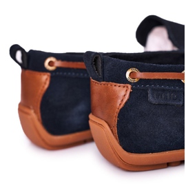 Mocasines Casual Ante GOE HH1N4019 Azul Marino marrón 4