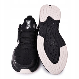 Calzado deportivo para hombre Memory Foam Big Star HH174236 Negro 4