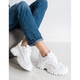 SHELOVET Zapatillas Blancas De Moda blanco 3