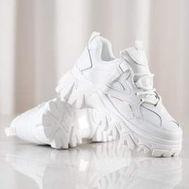 SHELOVET Zapatillas Blancas De Moda blanco 1