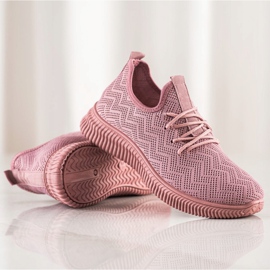SHELOVET Calzado deportivo calado rosado 1