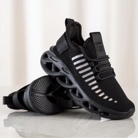 SHELOVET Zapatillas Negras De Moda negro 3