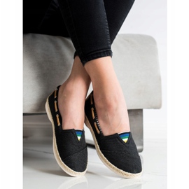 Beauty Girl'S Alpargatas Textiles negro 1
