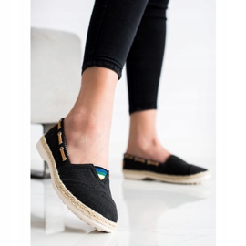 Beauty Girl'S Alpargatas Textiles negro 2