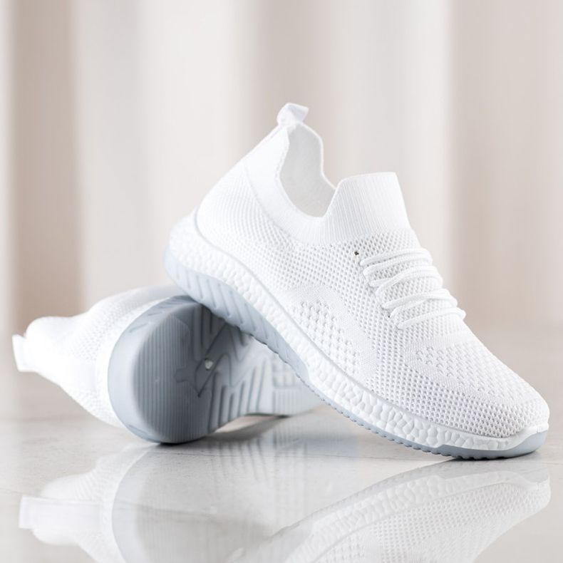 Camo Zapatillas blancas caladas blanco 1