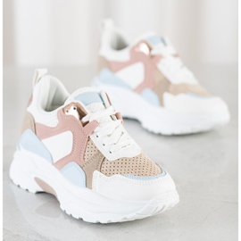 SHELOVET Zapatillas de colores multicolor 2