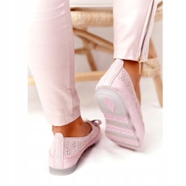 Bailarinas Eco-Friendly de Piel Rio Flore Rosa rosado 3