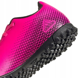 Botas de fútbol adidas X Ghosted.4 Tf M FW6916 multicolor rosado 3