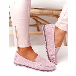 Mocasines Rio Flore de Piel Ecológica Rosa 5