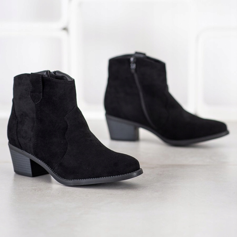 Cm Paris Botas de vaquero clásicas negro 1