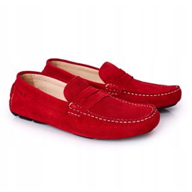 Mocasines Casual Ante GOE HH1N4066 Rojo 5