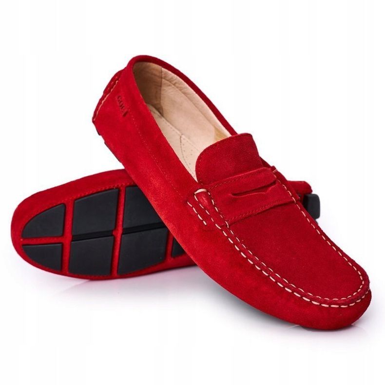 Mocasines Casual Ante GOE HH1N4066 Rojo 1