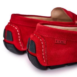 Mocasines Casual Ante GOE HH1N4066 Rojo 3