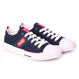 Zapatillas de hombre Big Star HH174041 Azul marino 5
