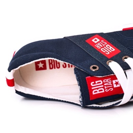 Zapatillas de hombre Big Star HH174041 Azul marino 4