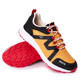 Calzado deportivo para hombre Memory Foam Big Star HH174087 Camel naranja 2